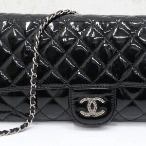 Chanel Brilliant E/W Wallet On Chain SER#14501110-Black